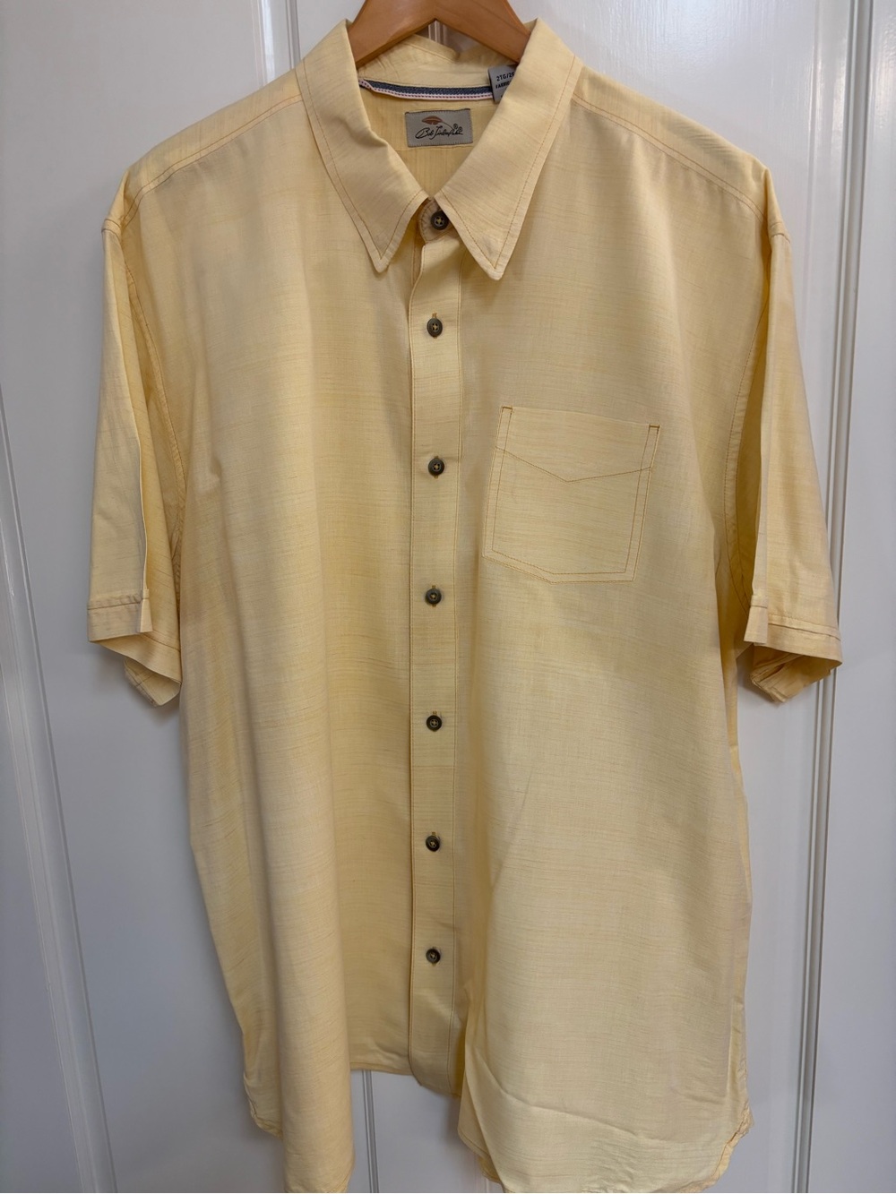 Bob Timberlake Short Sleeve Buttondown Shirt XXL